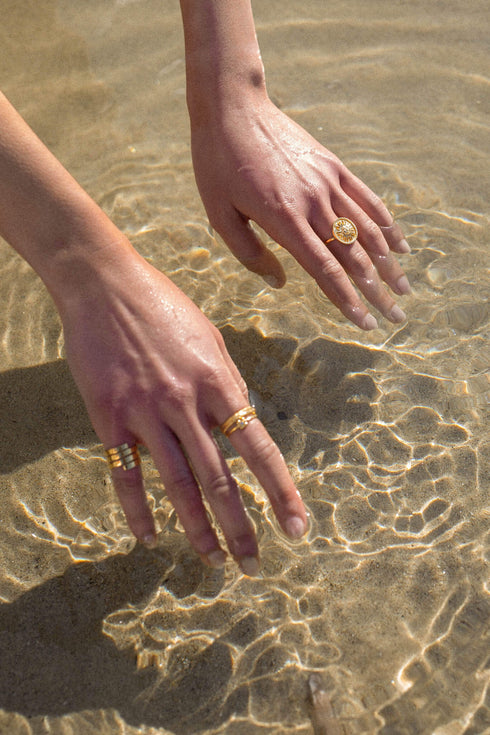HELIOS RING SILVER